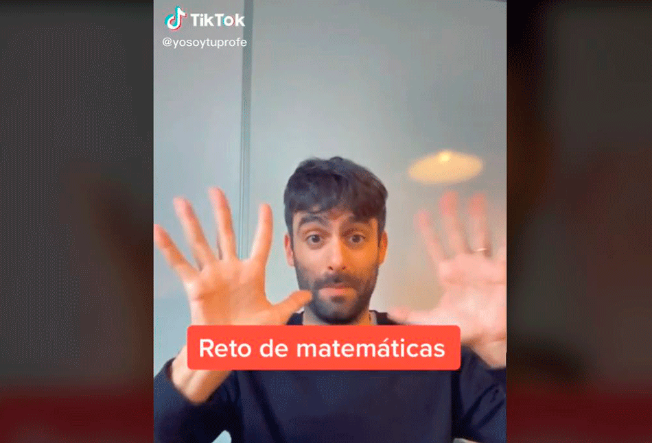retos matemáticos de TikTok