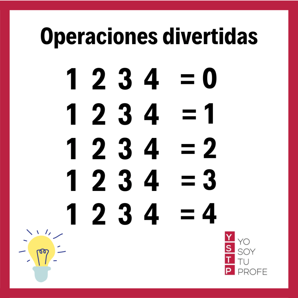 Reto de operaciones matemáticas