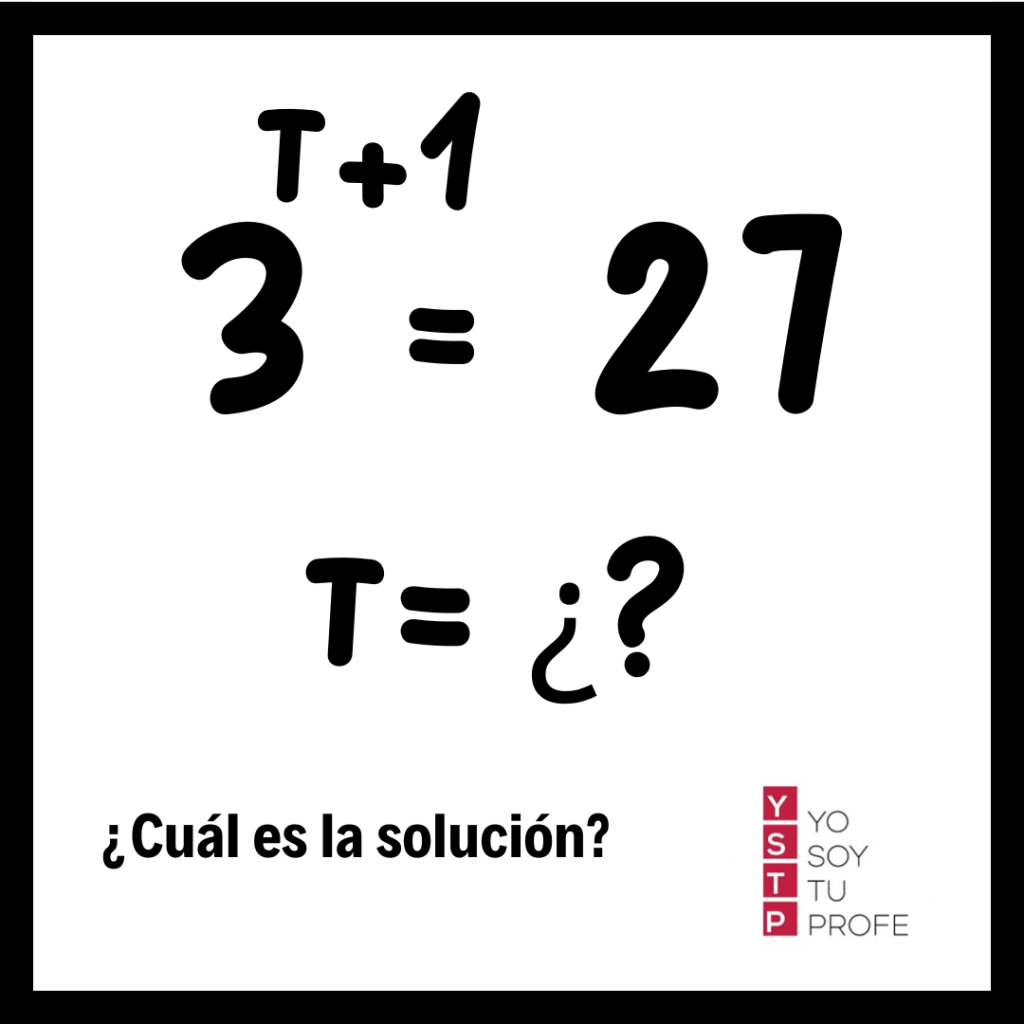 valor de T