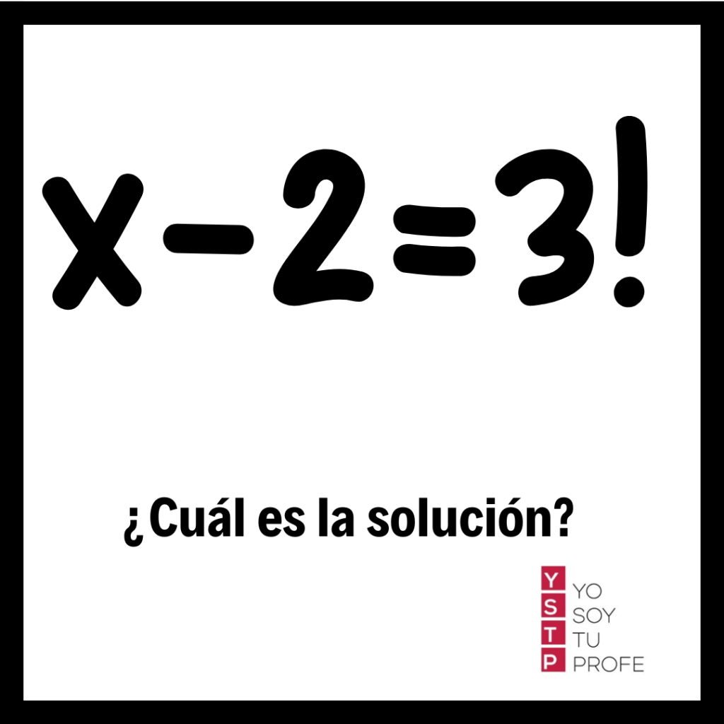 ecuación aparentemente sencilla