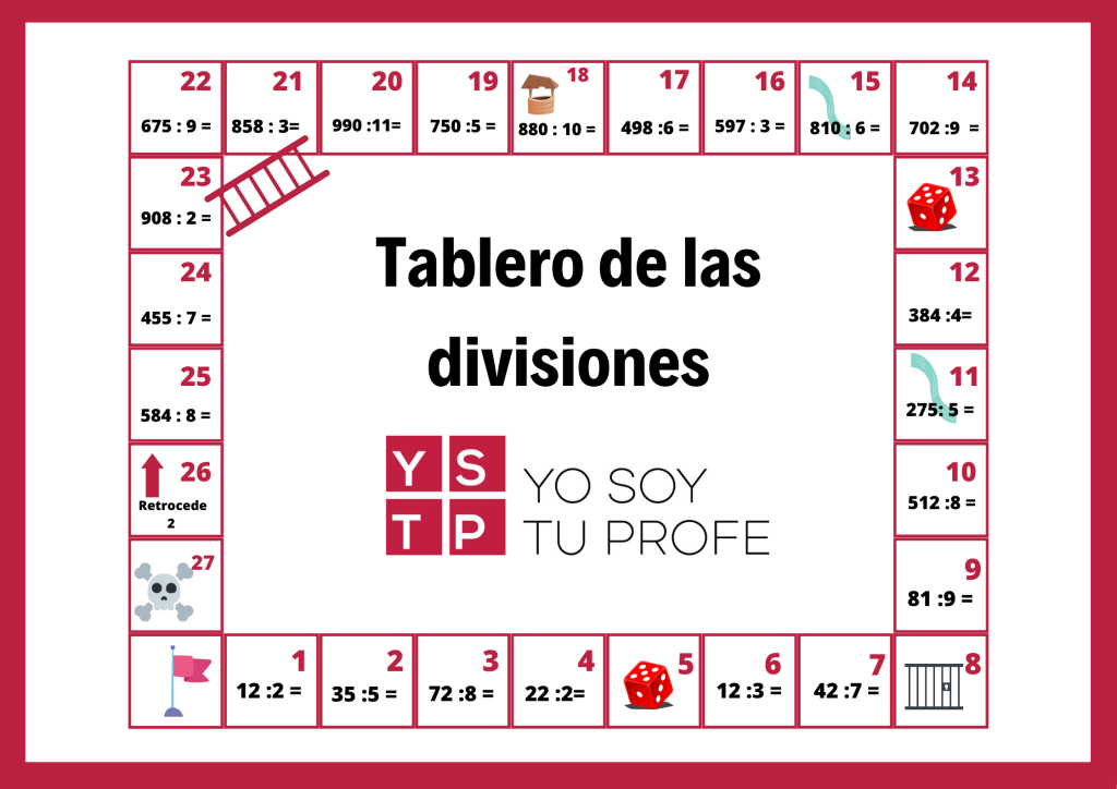 juego de las divisiones